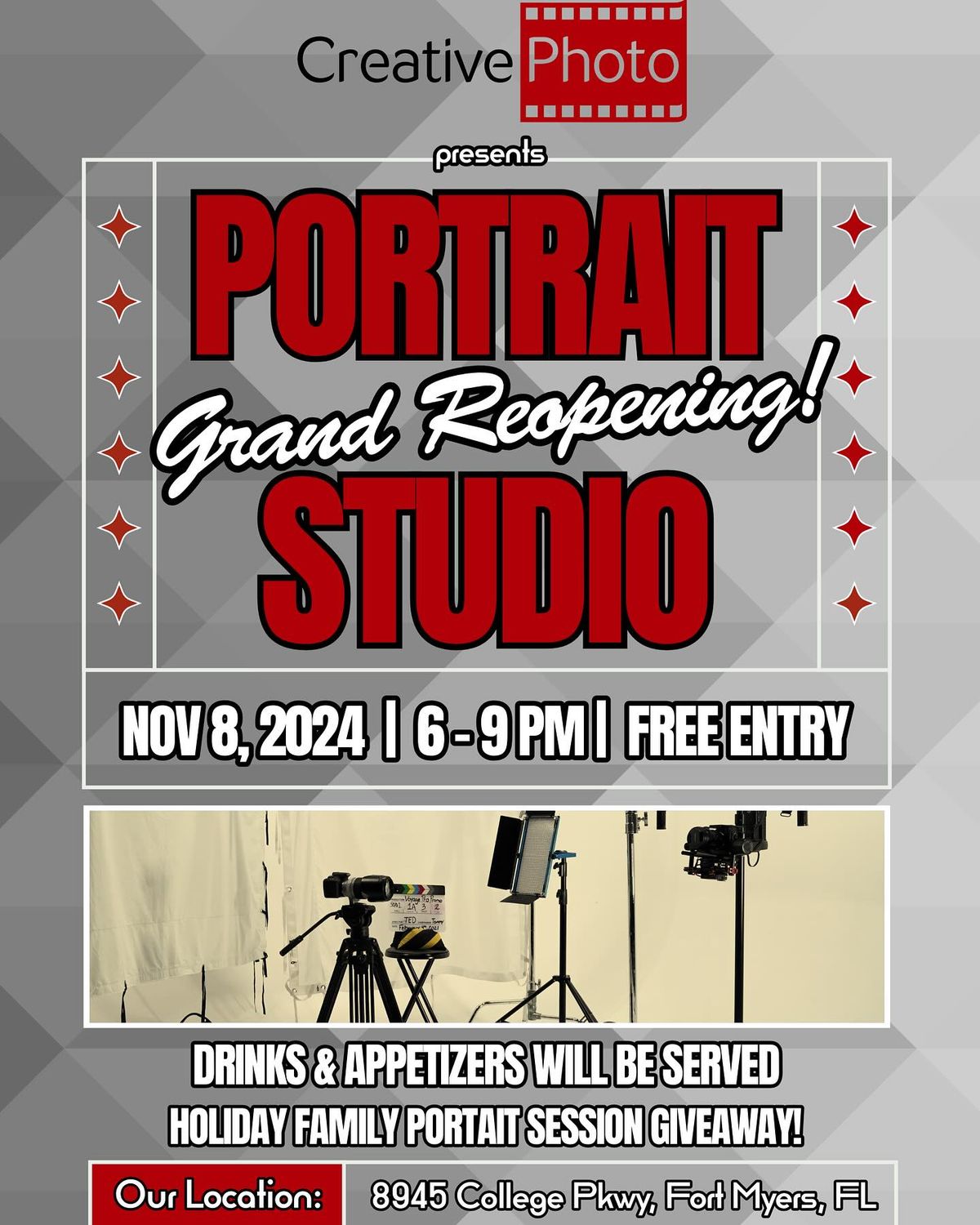 Creative Photo - Portrait Grand Reopening!