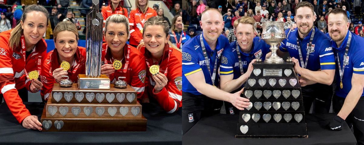 Montana's  Canadian Curling Trials:  Draw 9