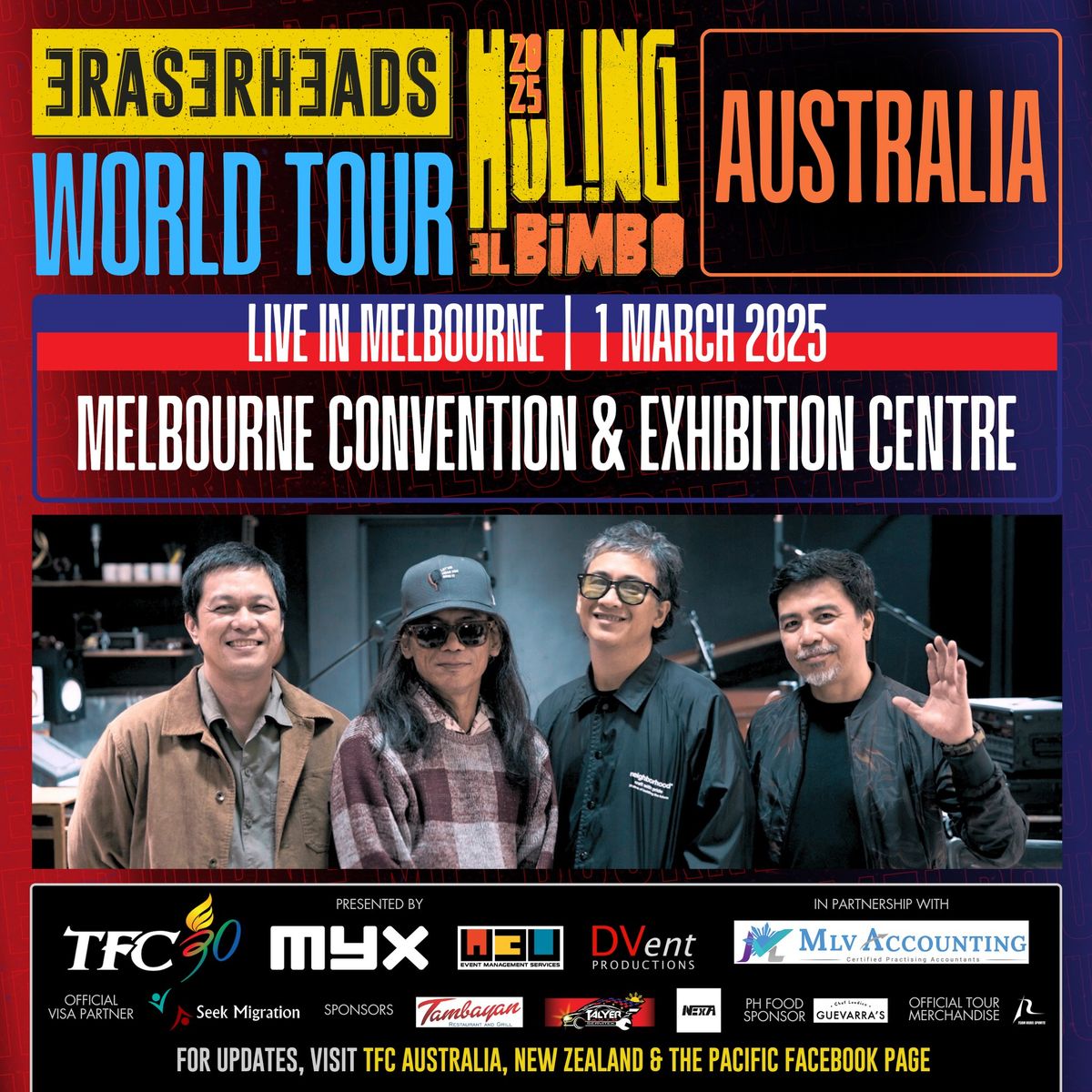 Eraserheads Huling El Bimbo World Tour: MELBOURNE