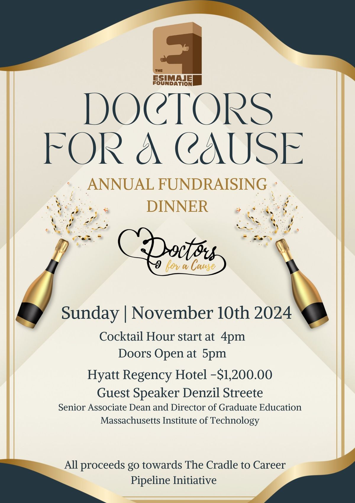 Doctors for a Cause Annual Fundraising Dinner