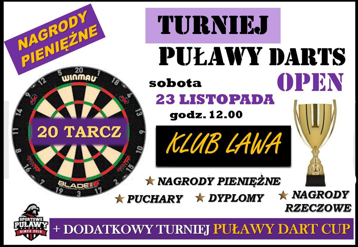 Turniej PU\u0141AWY DARTS OPEN