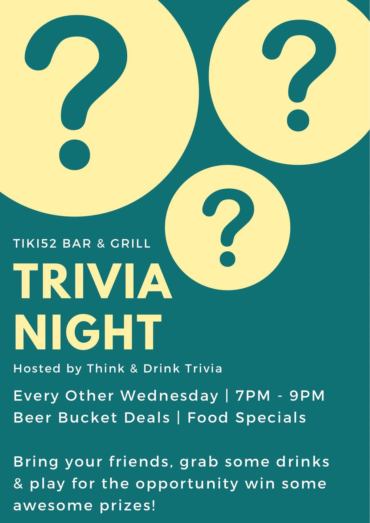 Think and Drink Trivia 