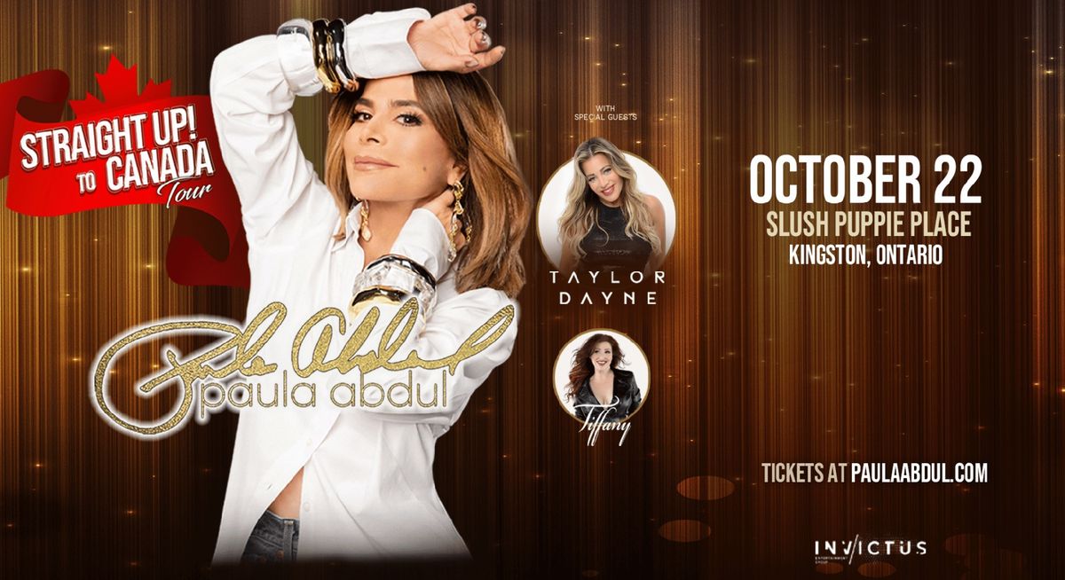 Paula Abdul Straight Up! To Canada Tour