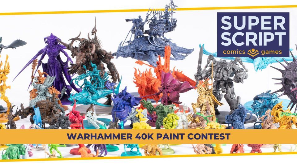 Warhammer 40K Paint Contest - Vehicles & Monsters
