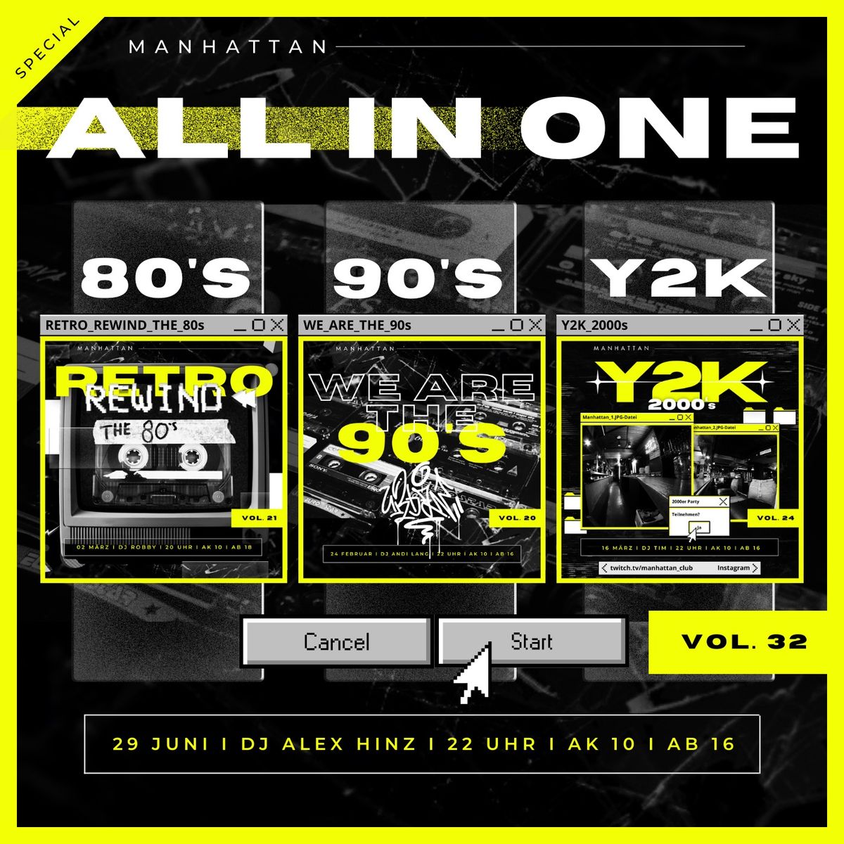 ALL IN ONE - 80\u2019s 90\u2019s Y2K