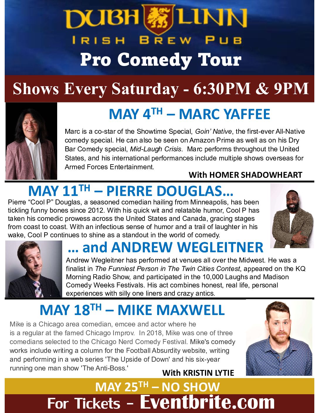 Irish Comedy Tour