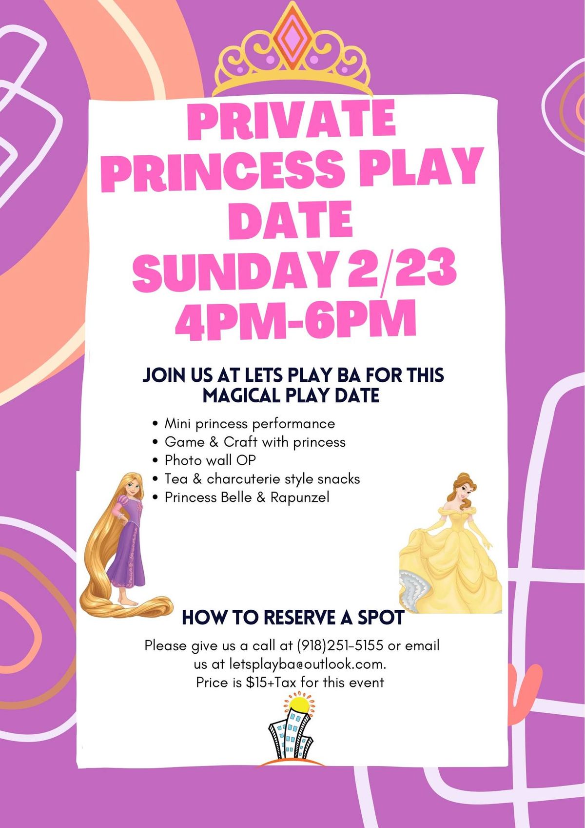 Private Princess Play Date\ud83d\udc51\u2728