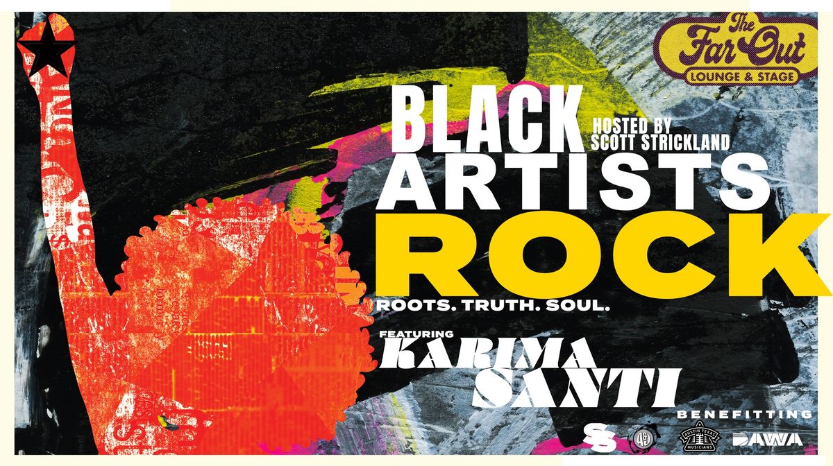 Scott Strickland w\/Karima Santi - Black Artists Rock