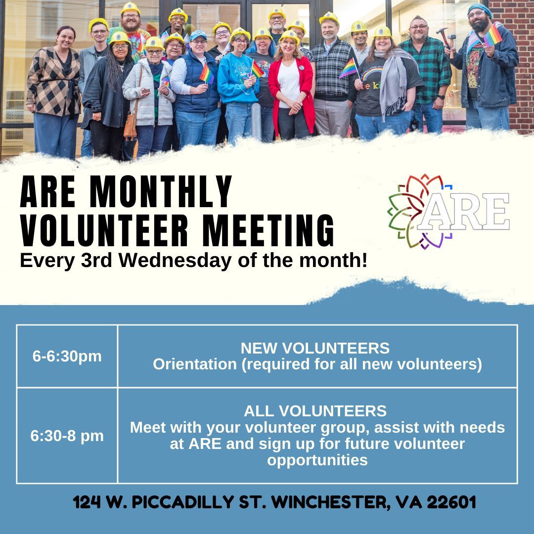 Monthly Volunteer Meeting