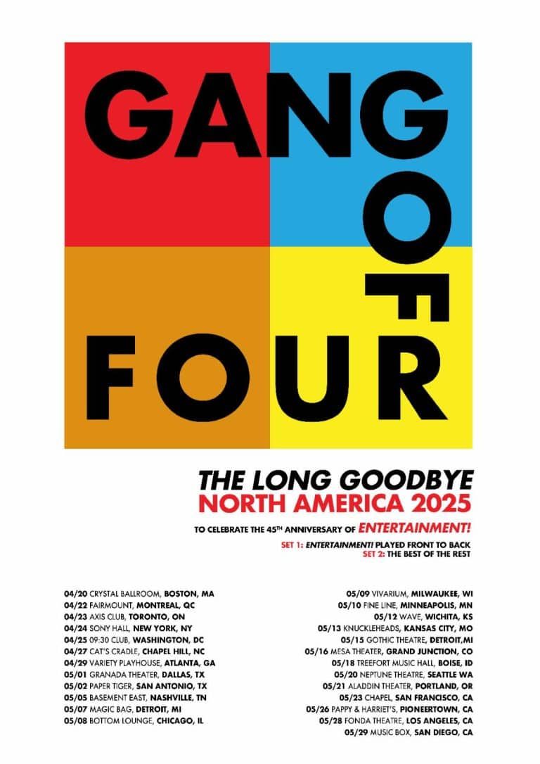 Gang of Four at Sony Hall