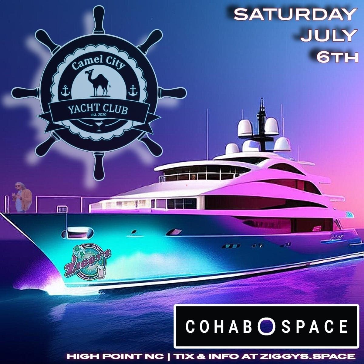 CAMEL CITY YACHT CLUB | 7.6.24 | COHAB.SPACE - HIGH POINT