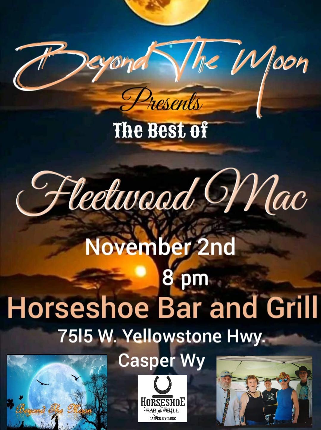 Horseshoe presents, Best of Fleetwood Mac by Beyond The Moon 