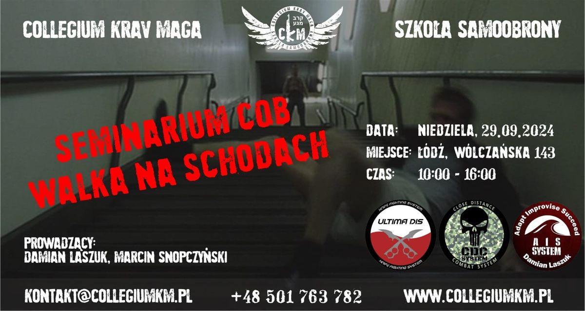 Seminarium CQB Walka na schodach 