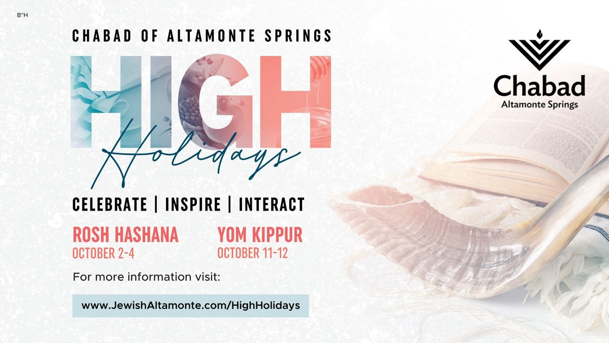 High Holidays with Chabad of Altamonte Springs