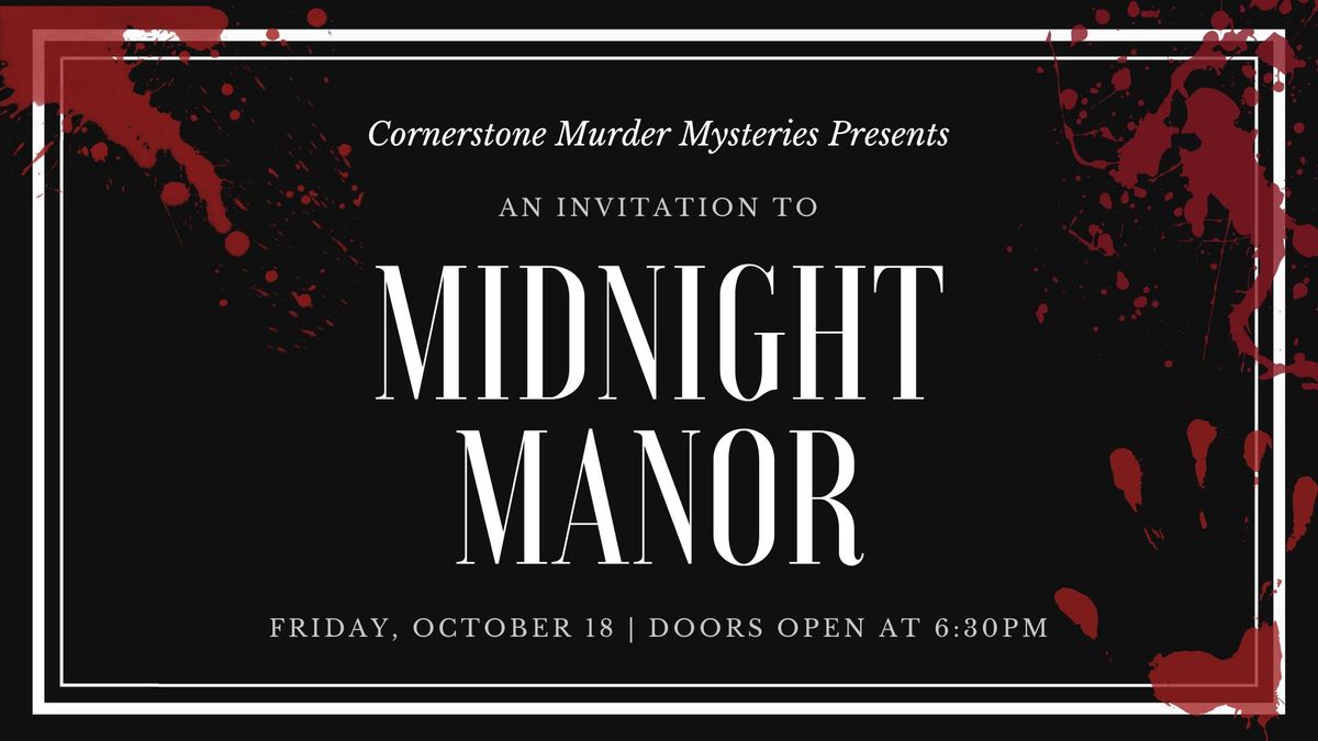 Murder Mystery - An Invitation to Midnight Manor