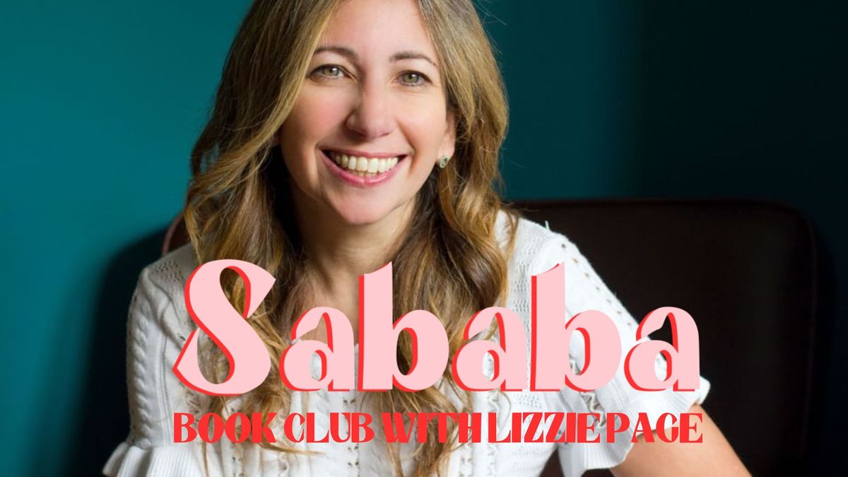 Sababa Book Club Special With Local Author Lizze Page