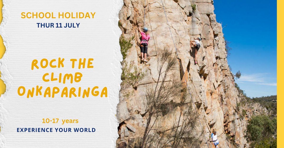 Rock the Climb Onkaparinga - School Holiday