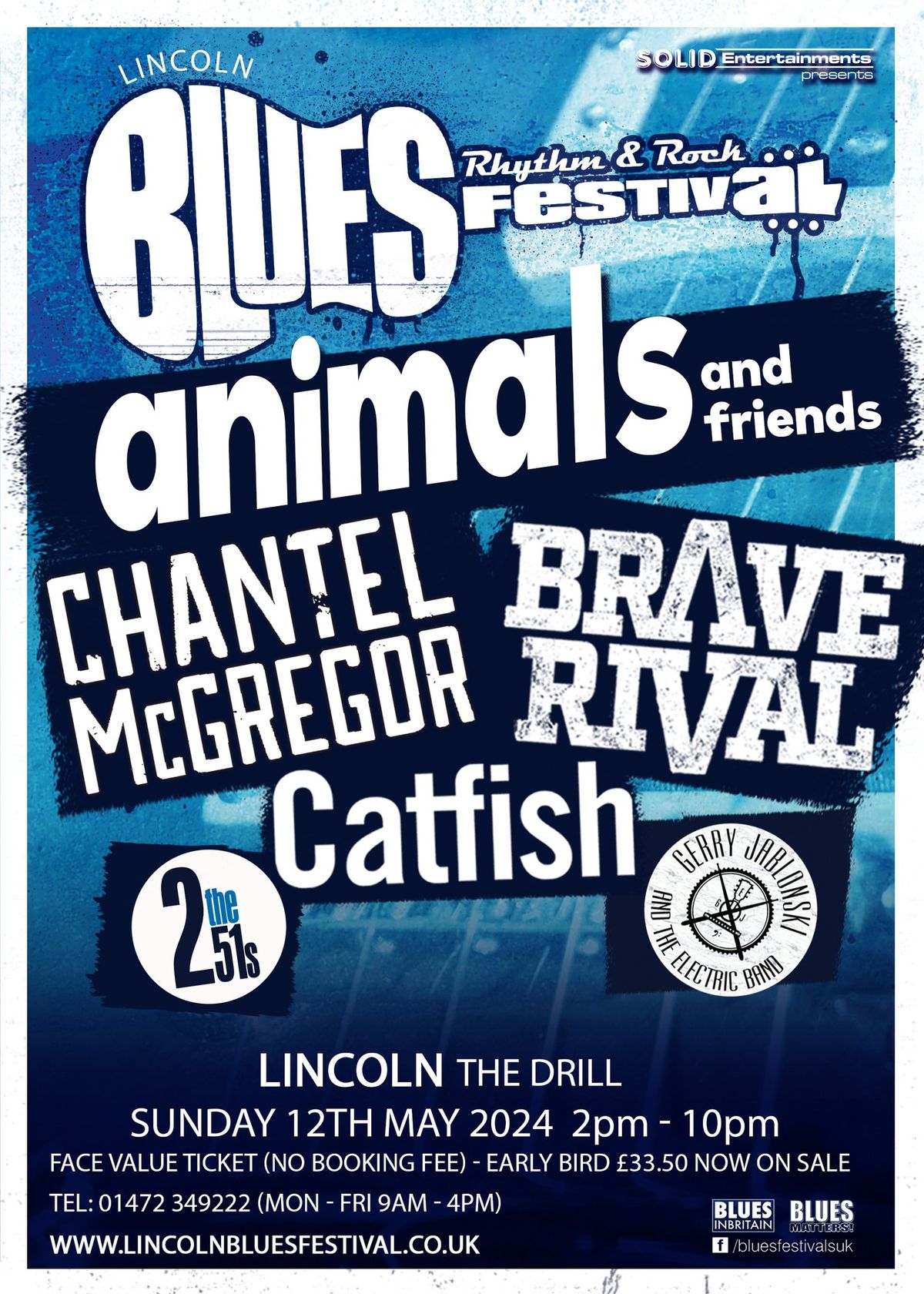 Catfish appearance cxd event still going ahead - Catfish at Lincoln Blues, Rhythm and Rock festival