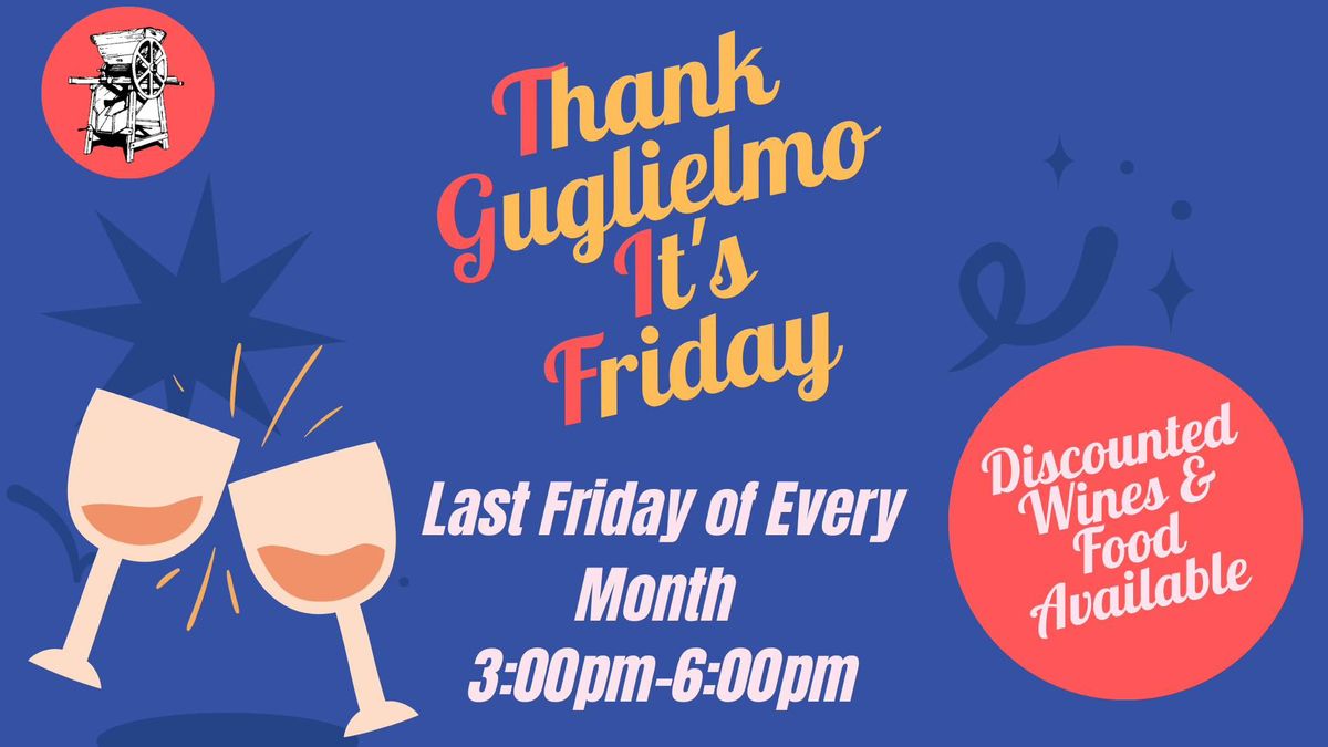 Thank Guglielmo It's Friday