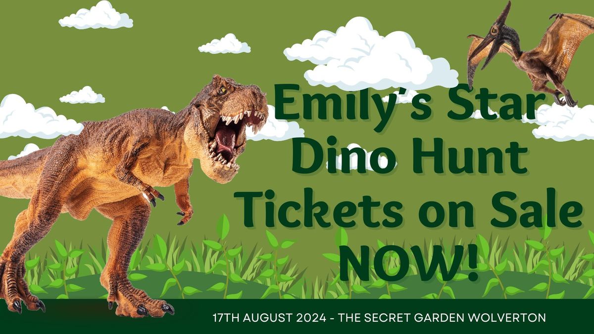 Dino Hunt - In aid of Emily's Star