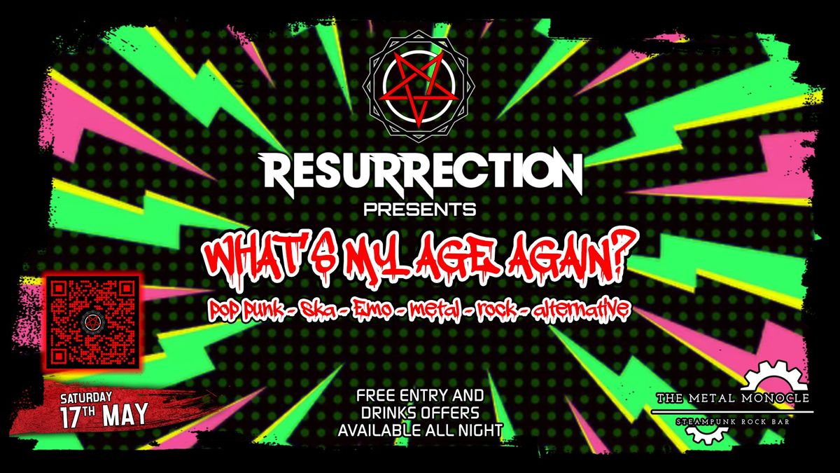 Resurrection: What's My Age Again?