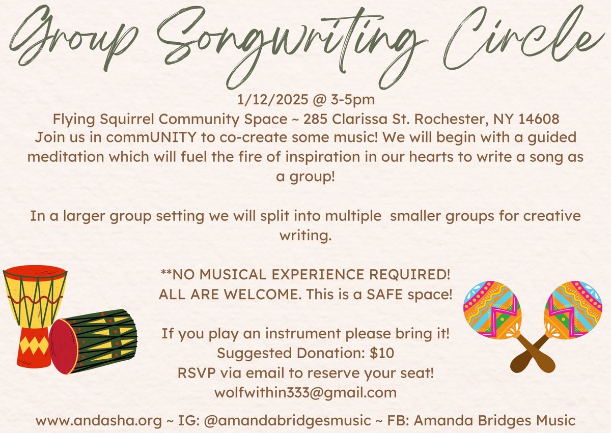 Group Songwriting Circle