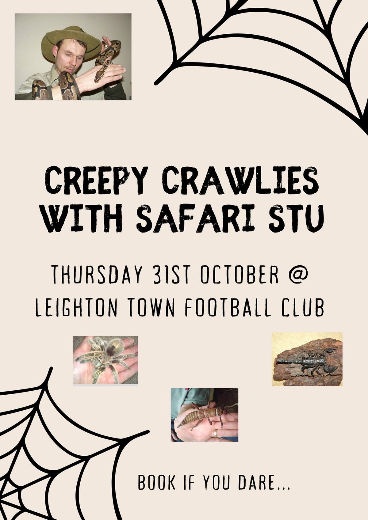 Halloween Creepy Crawlies with Safari Stu