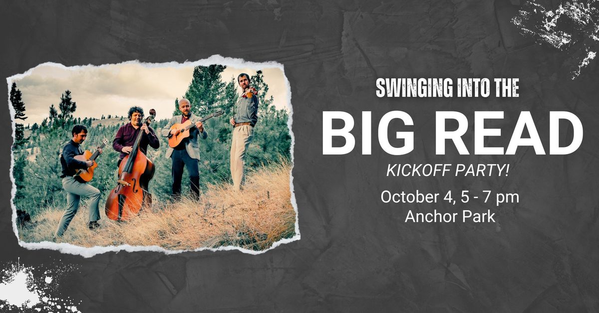 Swinging into the Big Read Kickoff Party