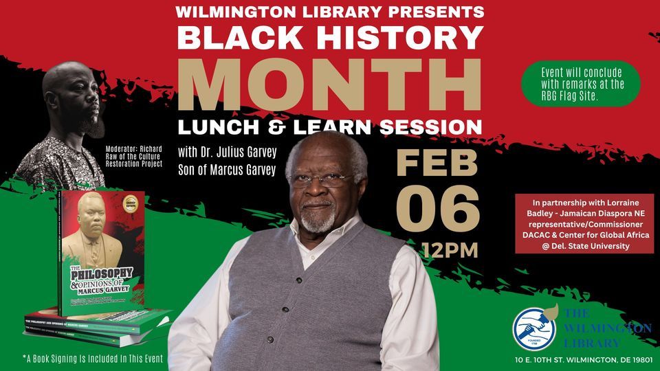 Dr. Julius Garvey - Son of Marcus Garvey Book Signing