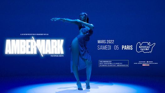 Amber Mark | Nouveau Casino, Paris - 5 mars 2022