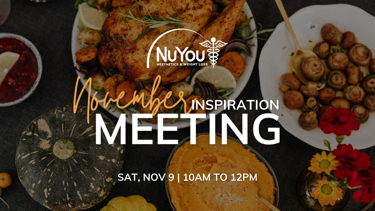 November Inspiration Meeting