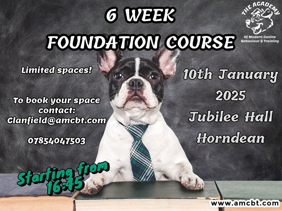 January 2025 Foundation Course 