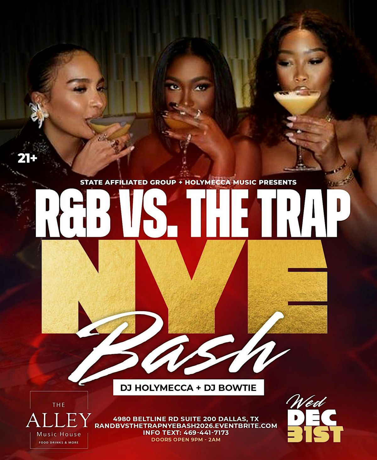 R&B vs. The Trap NYE Bash 2026