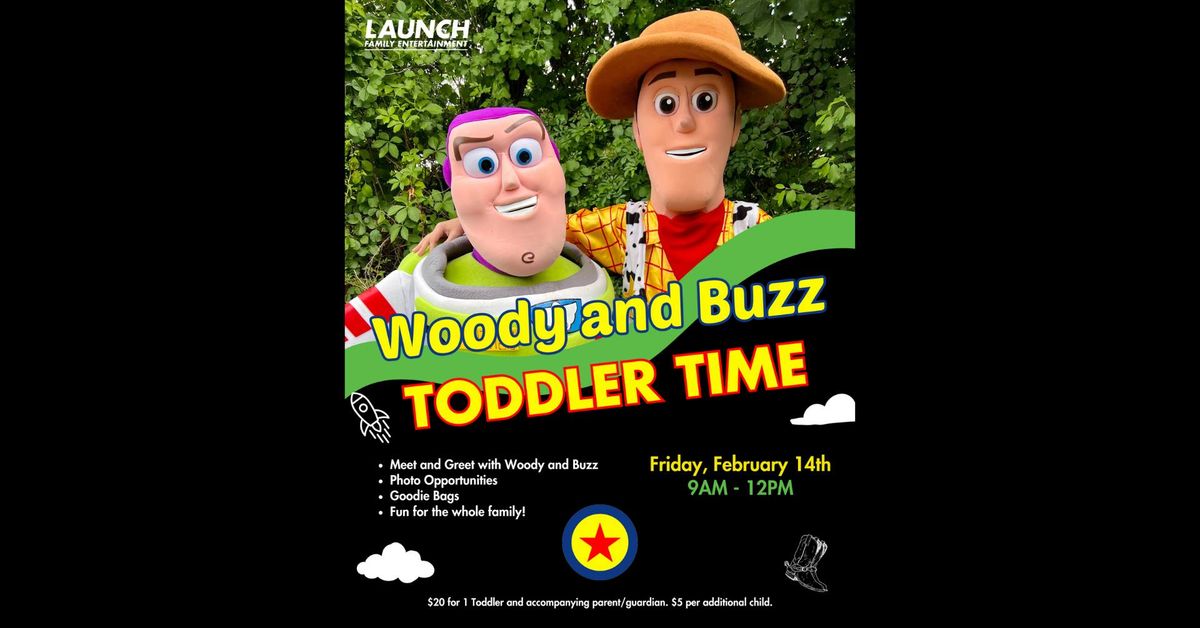 Woody and Buzz Toddler Time