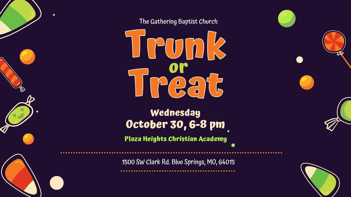 Trunk or Treat - Plaza Heights Christian Academy