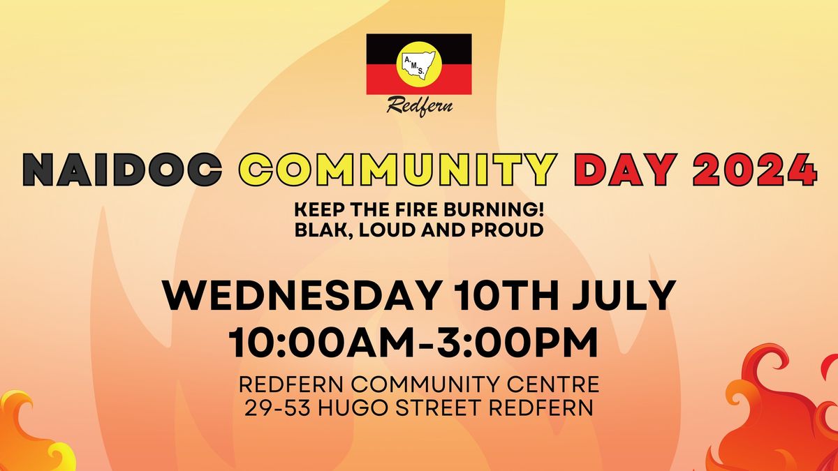 AMS REDFERN NAIDOC COMMUNITY DAY 2024