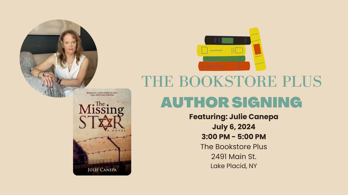 Sidewalk Signing with Julie Canepa