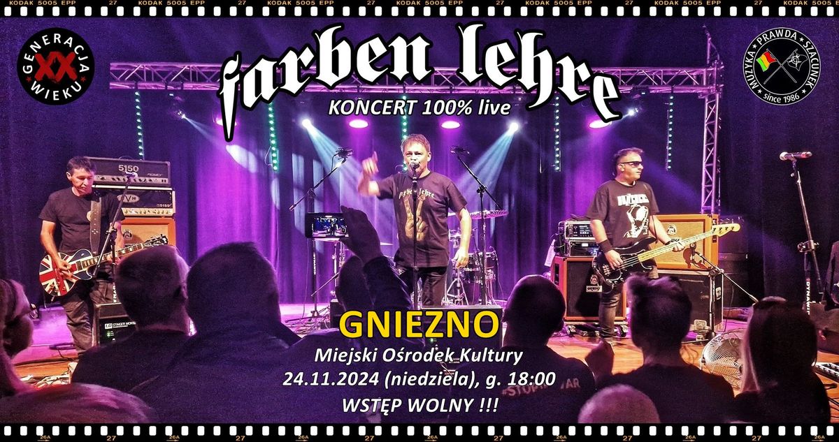 Farben Lehre - koncert charytatywny