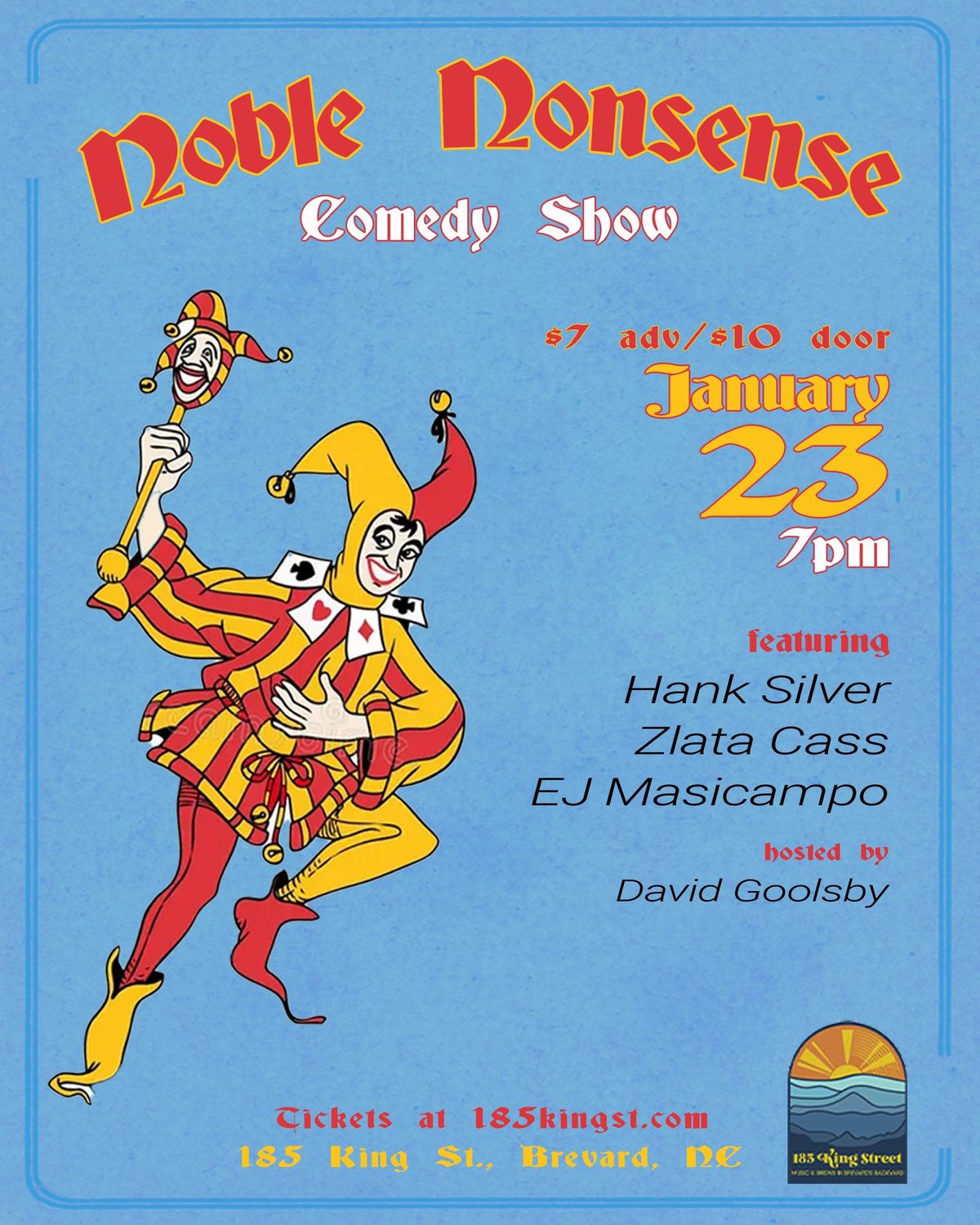 Noble Nonsense Comedy Night 