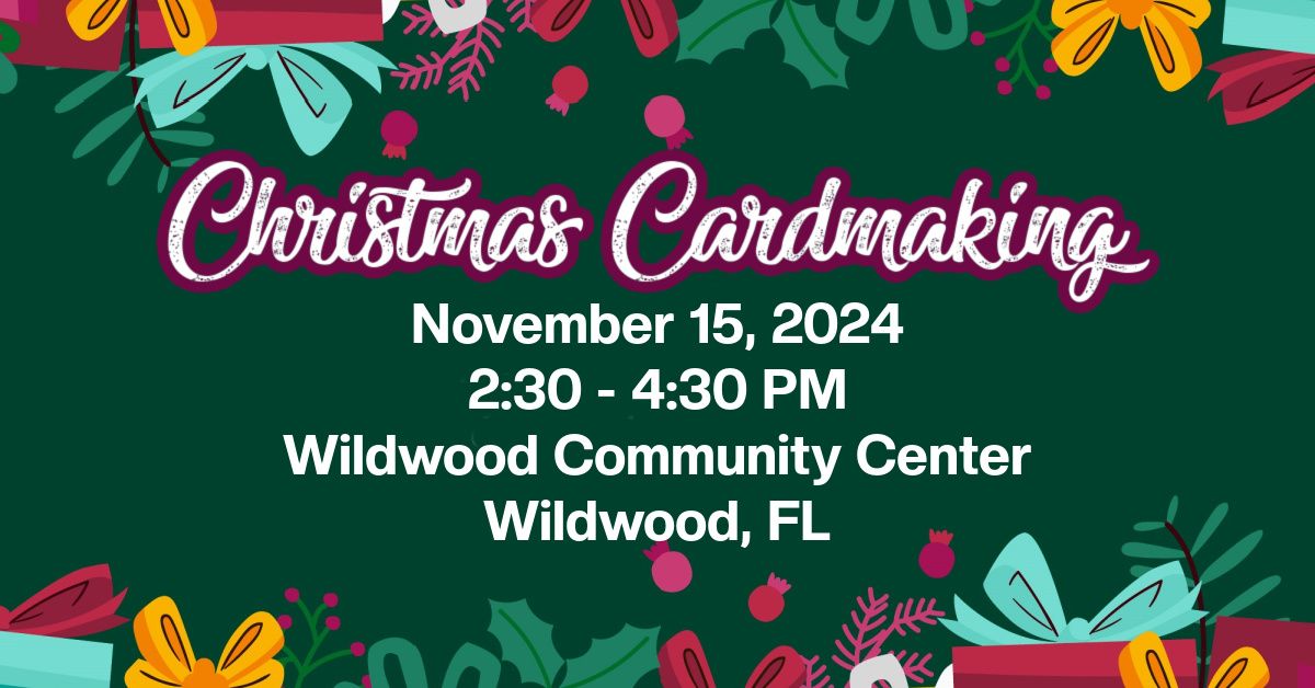 Christmas Cardmaking Event