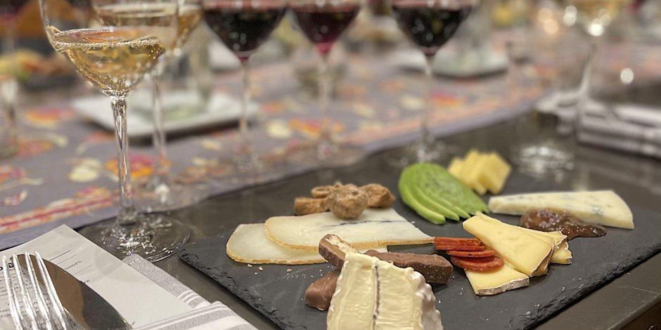 *SOLD OUT*  Wine + Cheese Class with Crush Bottle Shop + Fromagio's Artisan Cheese