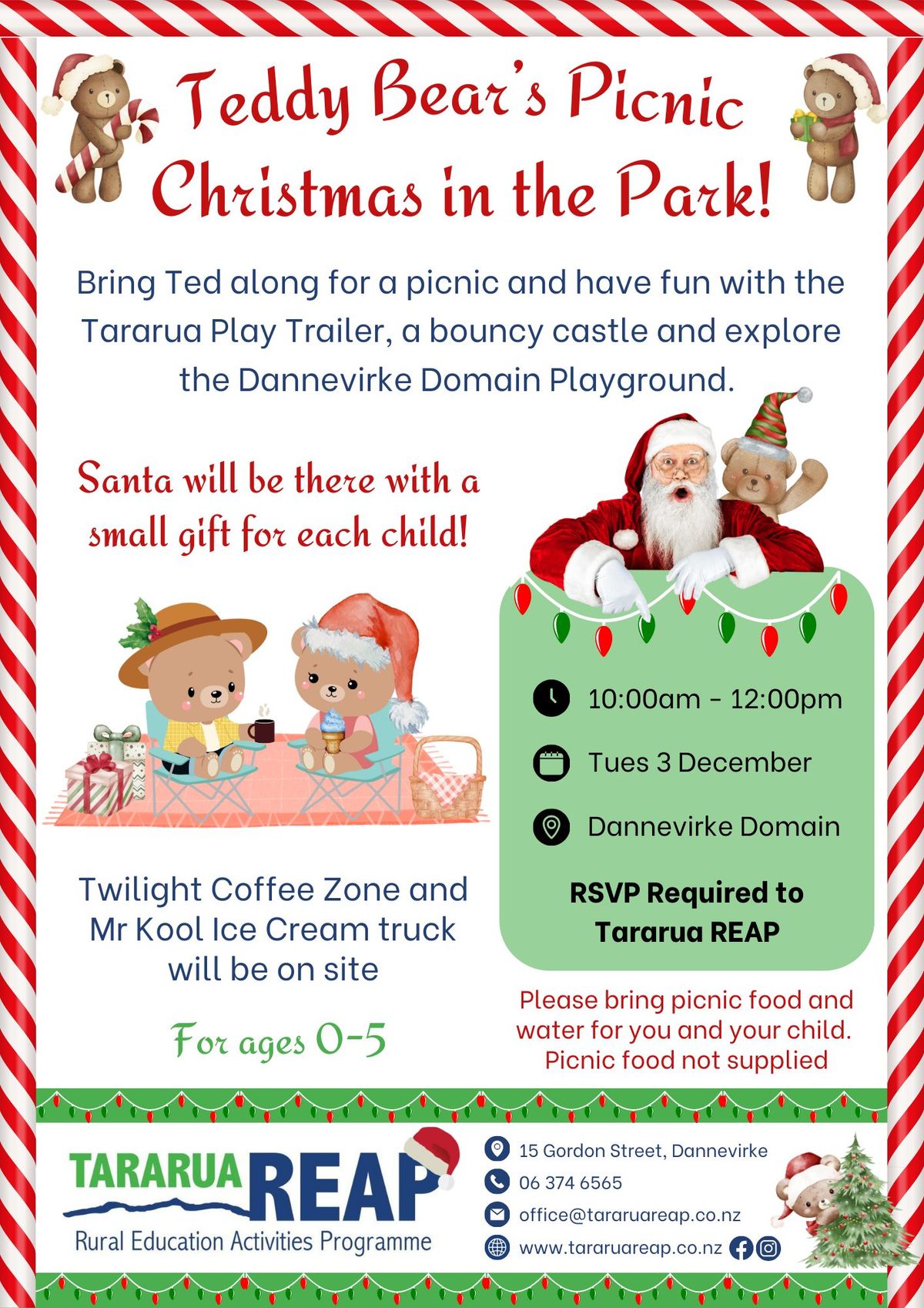 Teddy Bear's Picnic, Christmas in the Park!