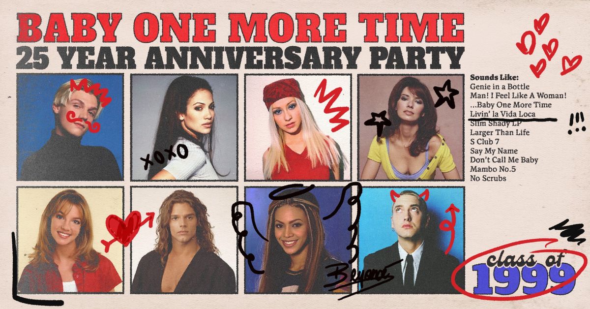 Baby One More Time... 25 Year Anniversary Party - Melbourne