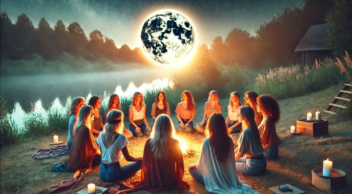 Divine Feminine Rising: Full Moon Eclipse Circle 