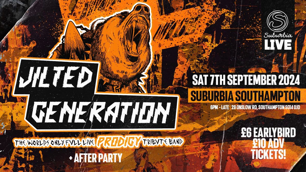 Jilted Generation - The Best Prodigy Tribute \/\/ Southampton