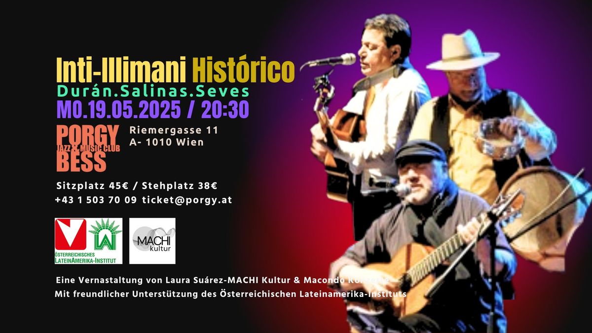 Inti-Illimani Hist\u00f3rico, \u00a1en vivo en Viena!