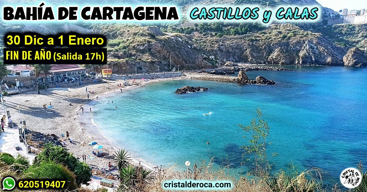 Fin de A\u00f1o en Bah\u00eda de Cartagena, Castillos\ud83c\udff0 y Calas\ud83c\udf0a \ud83c\udf1e