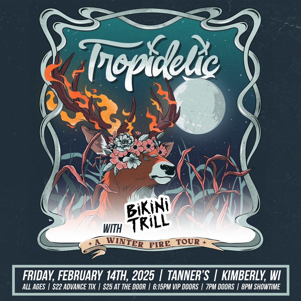 WIJAM Presents: Tropidelic with Bikini Trill at Tanner's