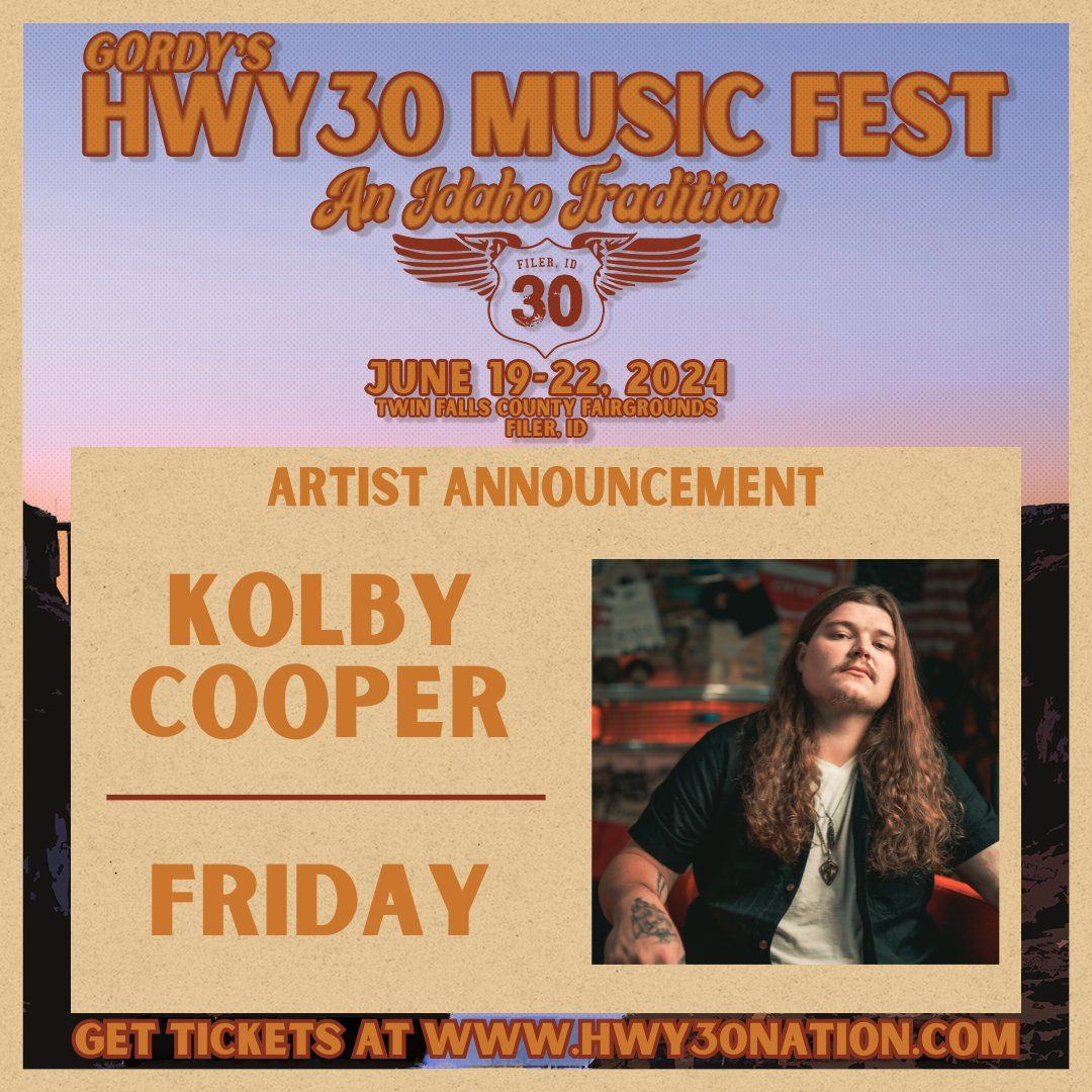 Hwy 30 Music Fest - 4 Day Pass