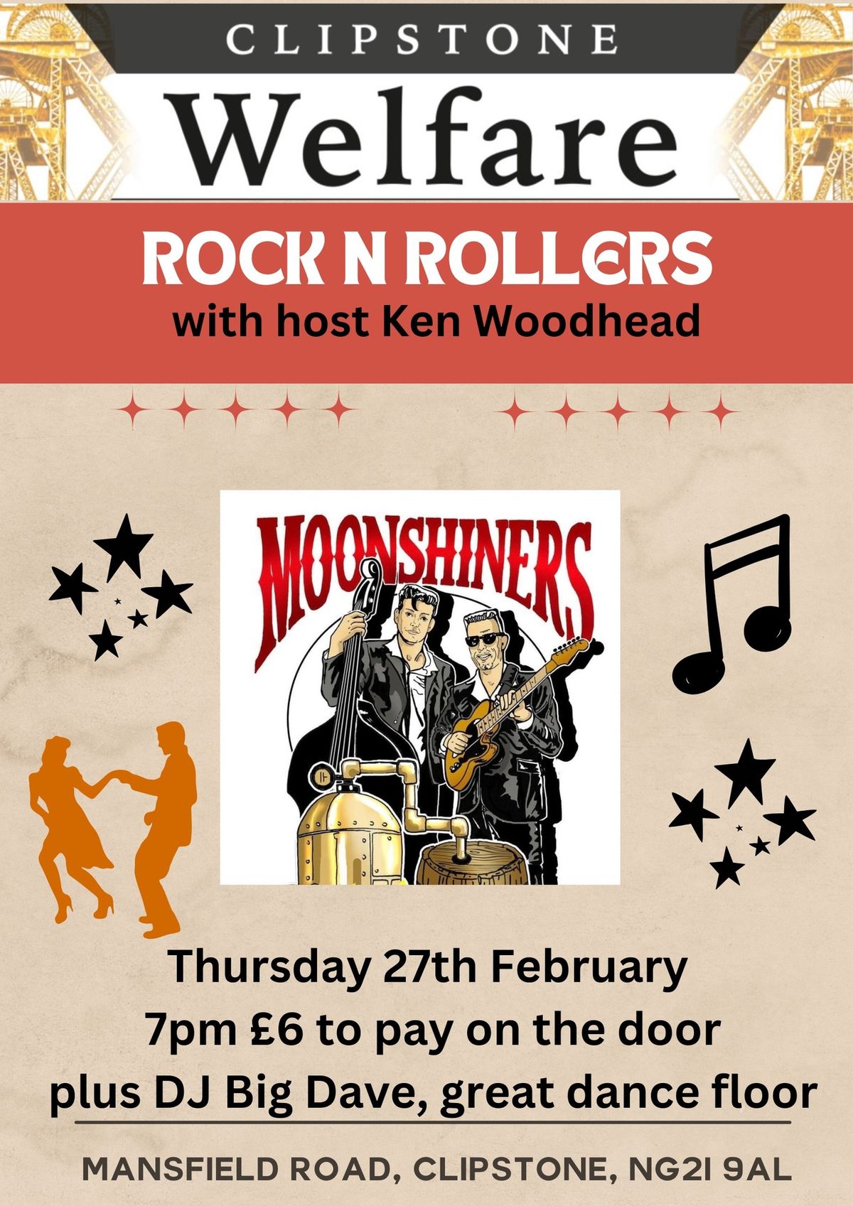 Rock n Rollers with The Moonshiners